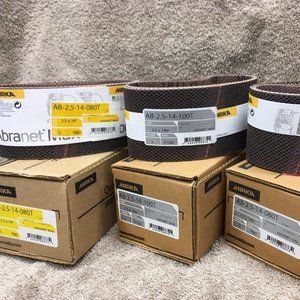 1-1/2" x 14" Mirka Sanding Belts